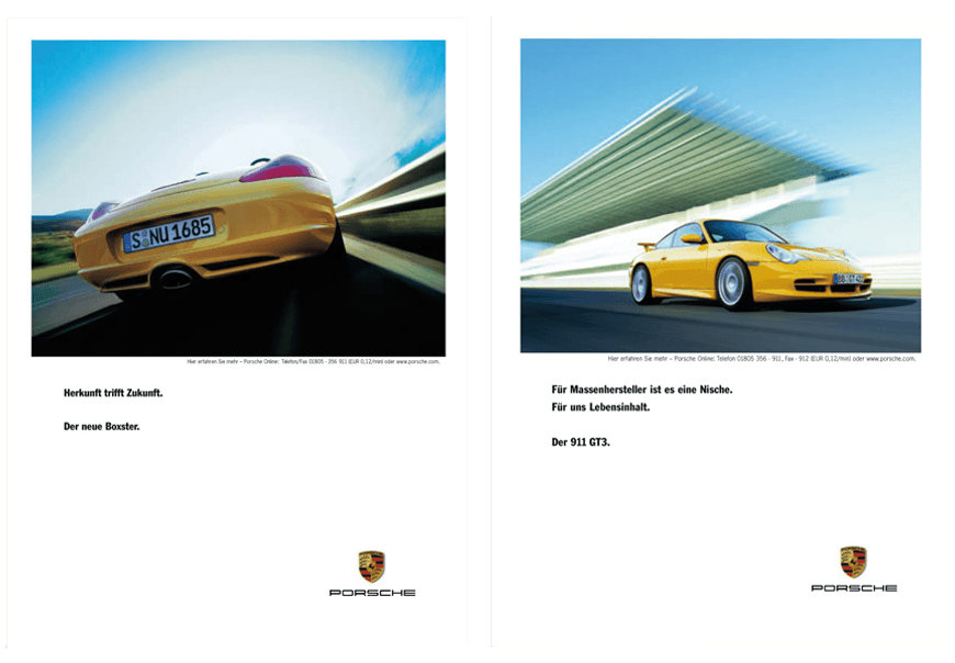 Porsche Markenkampagne